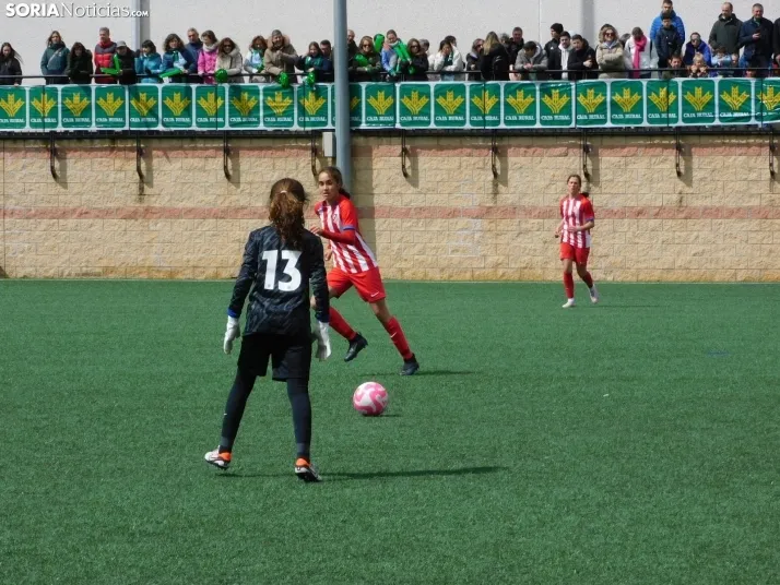 En im&aacute;genes: Las mejores canteras del f&uacute;tbol femenino espa&ntilde;ol juegan en Soria
