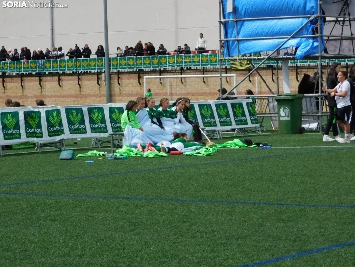 En im&aacute;genes: Las mejores canteras del f&uacute;tbol femenino espa&ntilde;ol juegan en Soria