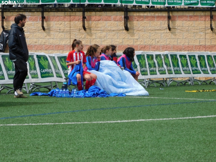 En im&aacute;genes: Las mejores canteras del f&uacute;tbol femenino espa&ntilde;ol juegan en Soria