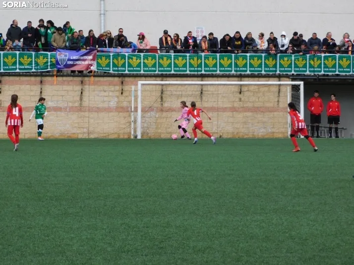 En im&aacute;genes: Las mejores canteras del f&uacute;tbol femenino espa&ntilde;ol juegan en Soria
