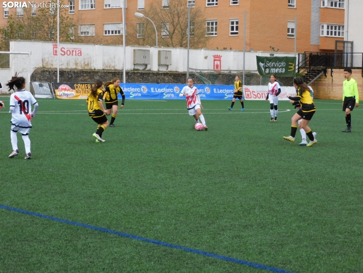 En im&aacute;genes: Las mejores canteras del f&uacute;tbol femenino espa&ntilde;ol juegan en Soria