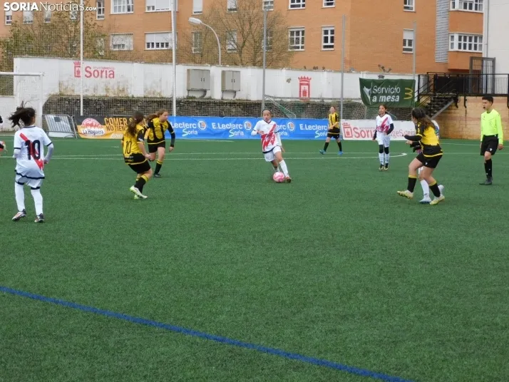 En im&aacute;genes: Las mejores canteras del f&uacute;tbol femenino espa&ntilde;ol juegan en Soria