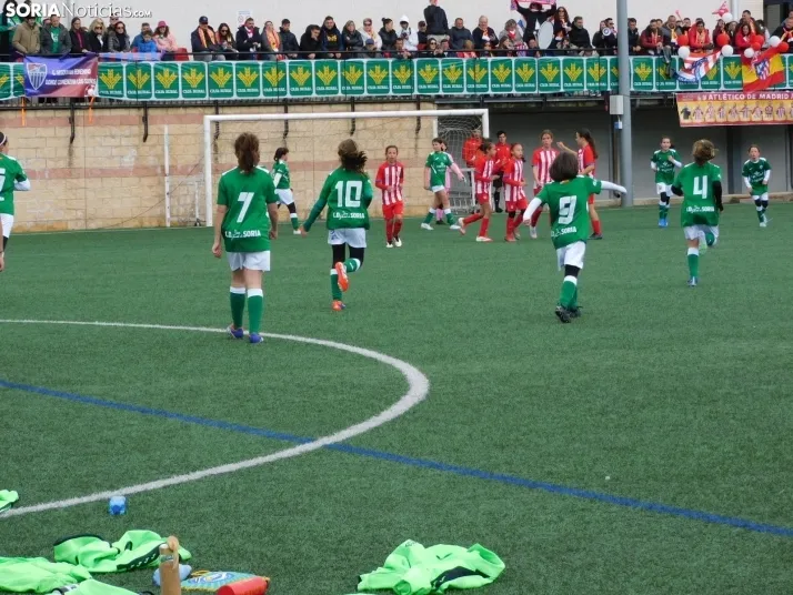 En im&aacute;genes: Las mejores canteras del f&uacute;tbol femenino espa&ntilde;ol juegan en Soria