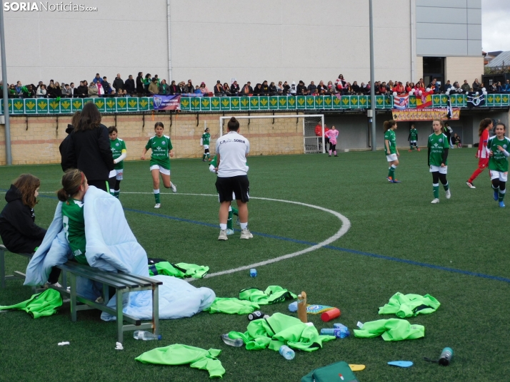 En im&aacute;genes: Las mejores canteras del f&uacute;tbol femenino espa&ntilde;ol juegan en Soria