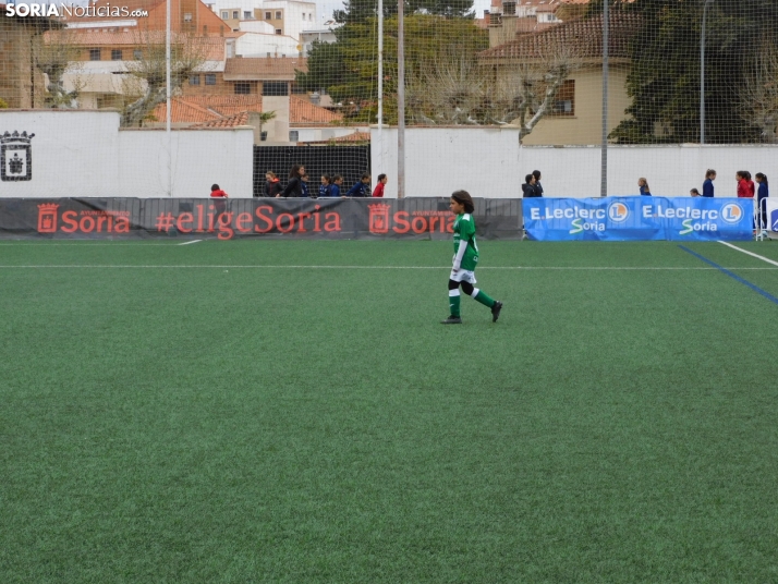 En im&aacute;genes: Las mejores canteras del f&uacute;tbol femenino espa&ntilde;ol juegan en Soria