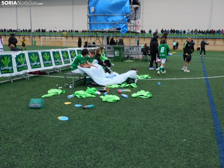 En im&aacute;genes: Las mejores canteras del f&uacute;tbol femenino espa&ntilde;ol juegan en Soria