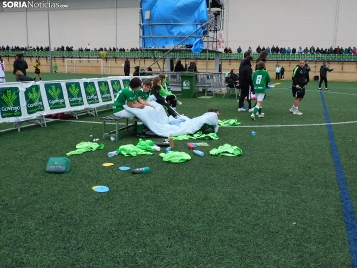 En im&aacute;genes: Las mejores canteras del f&uacute;tbol femenino espa&ntilde;ol juegan en Soria
