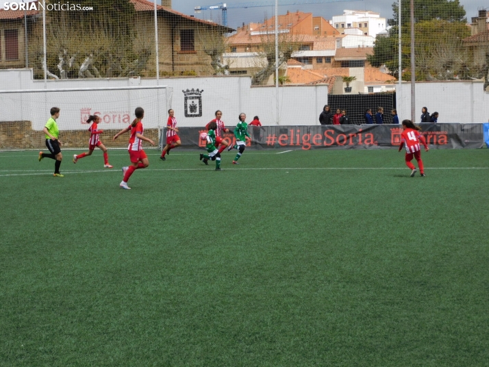 En im&aacute;genes: Las mejores canteras del f&uacute;tbol femenino espa&ntilde;ol juegan en Soria