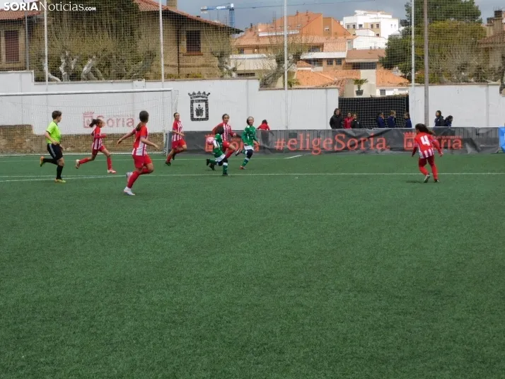 En im&aacute;genes: Las mejores canteras del f&uacute;tbol femenino espa&ntilde;ol juegan en Soria