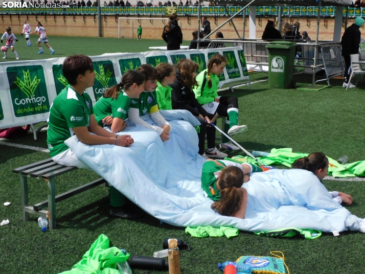 En im&aacute;genes: Las mejores canteras del f&uacute;tbol femenino espa&ntilde;ol juegan en Soria