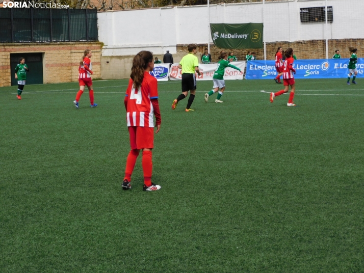 En im&aacute;genes: Las mejores canteras del f&uacute;tbol femenino espa&ntilde;ol juegan en Soria