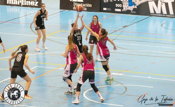 El Soria Baloncesto Femenino cobra una clara derrota en su penúltima salida 