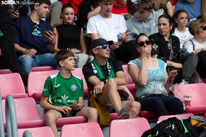 Fiesta del fútbol, con acento femenino, en Soria