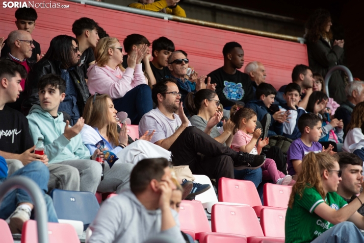 Fiesta del fútbol, con acento femenino, en Soria