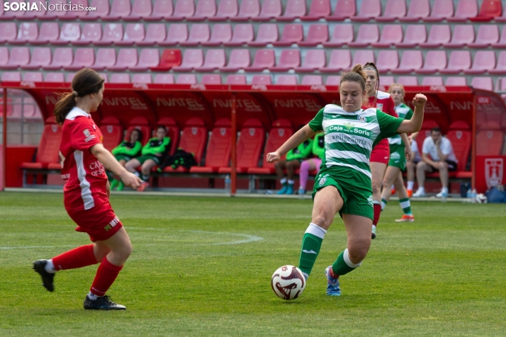 Fiesta del fútbol, con acento femenino, en Soria