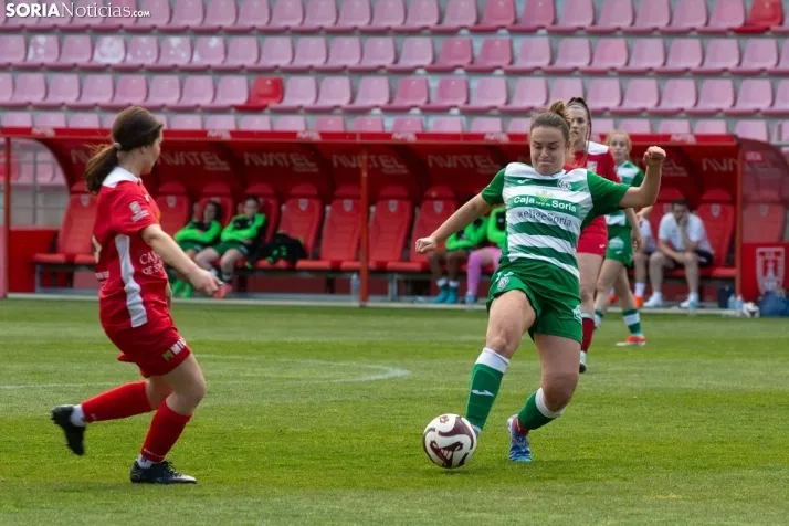 Fiesta del fútbol, con acento femenino, en Soria