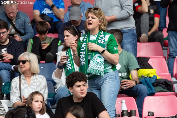Fiesta del fútbol, con acento femenino, en Soria
