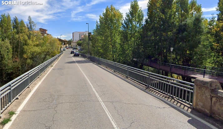 El puente de Almazán reabre mañana al tráfico tras ser analizado por los técnicos