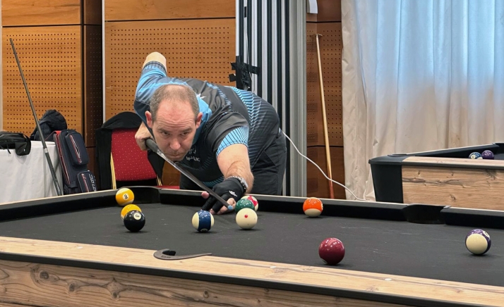 Iñaki Pardo se queda a las puertas de la fase final de PoolTour
