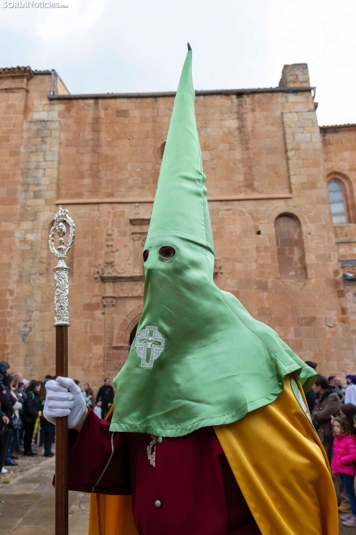 En im&aacute;genes: Todas las cofrad&iacute;as de Soria se unen en la Procesi&oacute;n General del Santo Entie