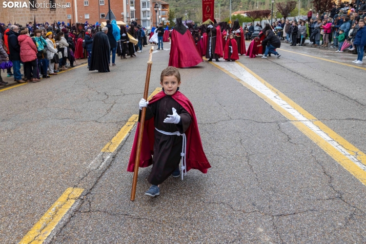 En im&aacute;genes: Todas las cofrad&iacute;as de Soria se unen en la Procesi&oacute;n General del Santo Entie