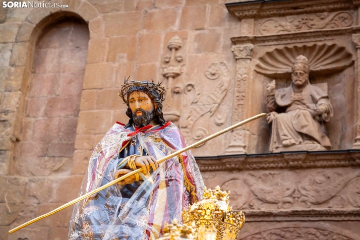 En im&aacute;genes: Todas las cofrad&iacute;as de Soria se unen en la Procesi&oacute;n General del Santo Entie