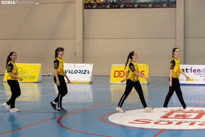 Club Balonmano Soria vs Unión Financiera./ Viksar Fotografía 