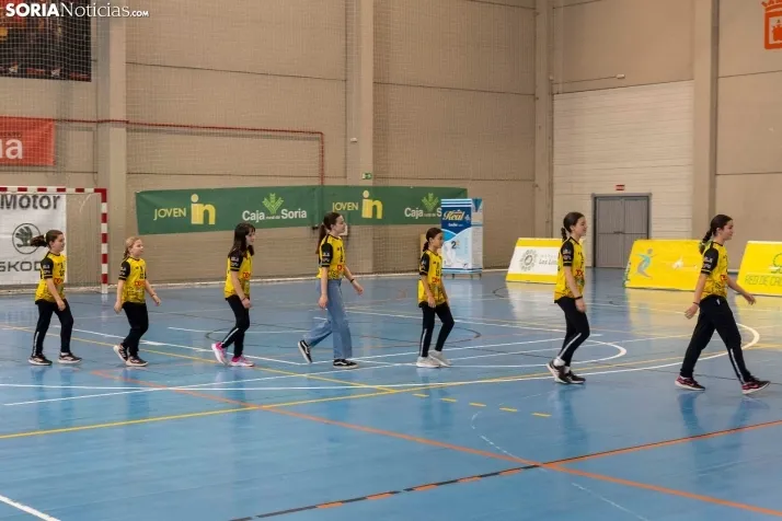 Club Balonmano Soria vs Unión Financiera./ Viksar Fotografía 