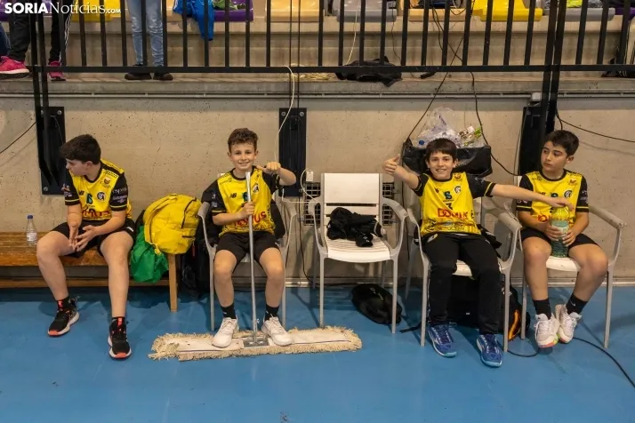 Club Balonmano Soria vs Unión Financiera./ Viksar Fotografía 