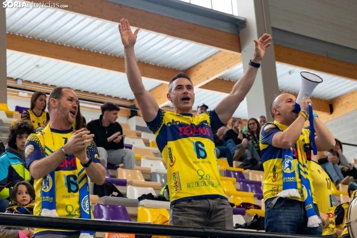Club Balonmano Soria vs Unión Financiera./ Viksar Fotografía 