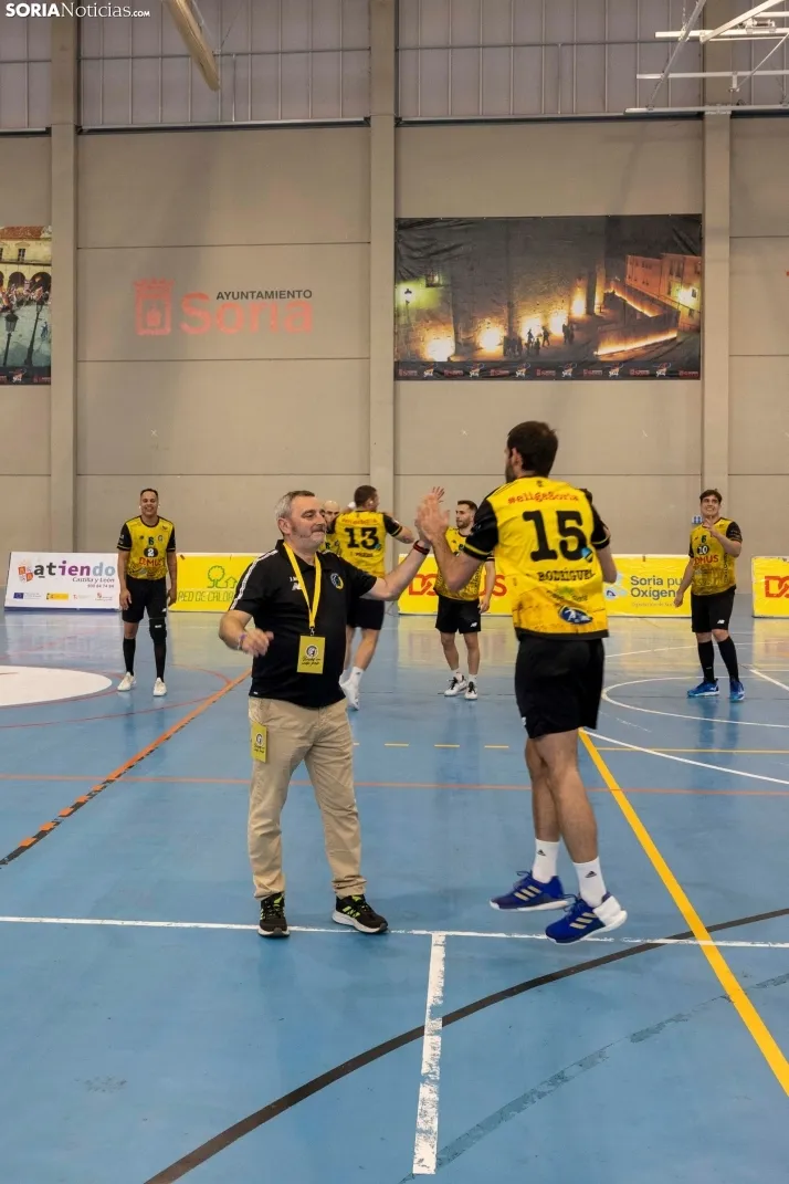 Club Balonmano Soria vs Unión Financiera./ Viksar Fotografía 
