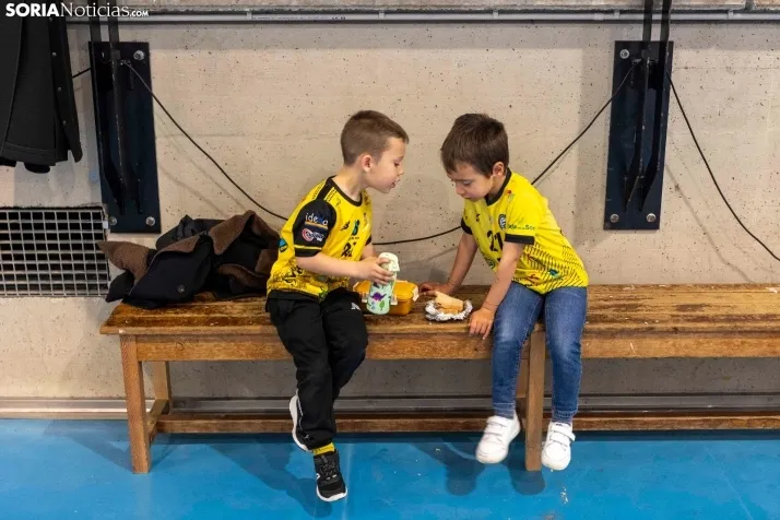 Club Balonmano Soria vs Unión Financiera./ Viksar Fotografía 
