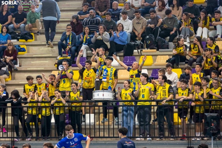 Club Balonmano Soria vs Unión Financiera./ Viksar Fotografía 