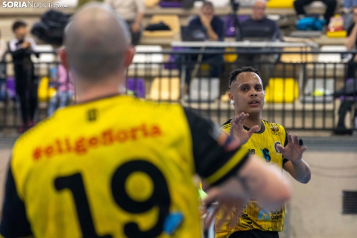 Club Balonmano Soria vs Unión Financiera./ Viksar Fotografía 