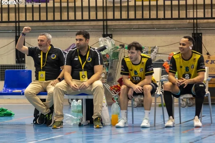 Club Balonmano Soria vs Unión Financiera./ Viksar Fotografía 