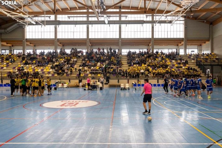 Club Balonmano Soria vs Unión Financiera./ Viksar Fotografía 