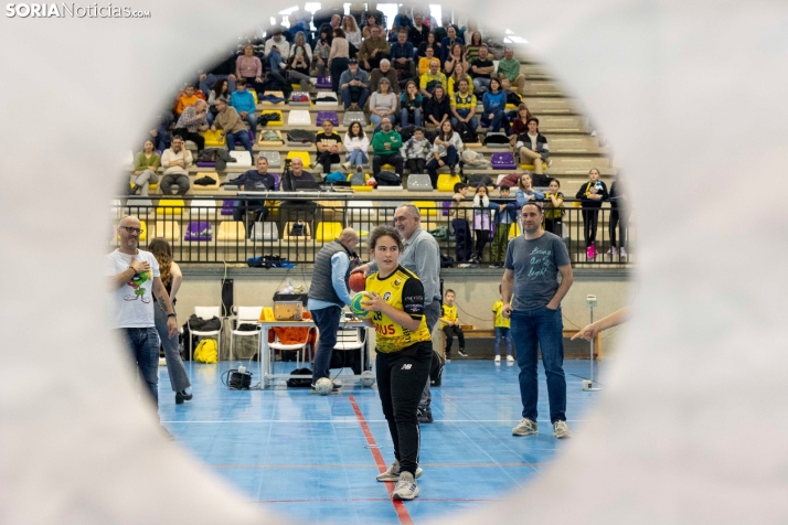 Club Balonmano Soria vs Unión Financiera./ Viksar Fotografía 