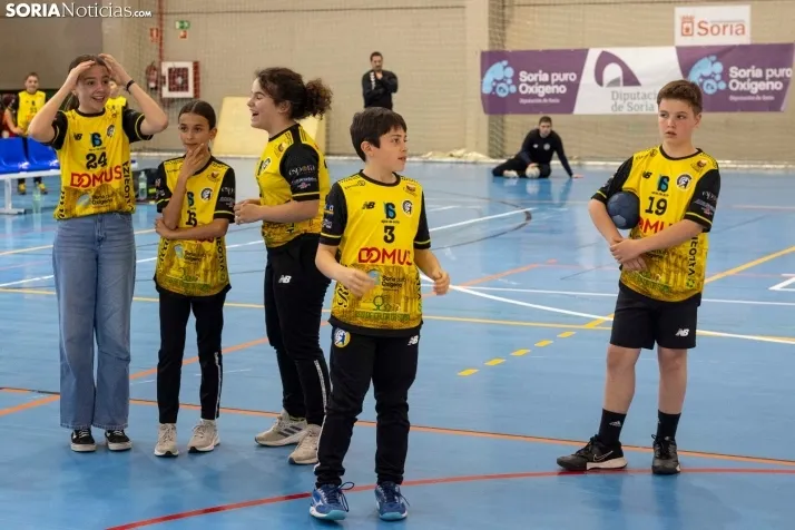 Club Balonmano Soria vs Unión Financiera./ Viksar Fotografía 