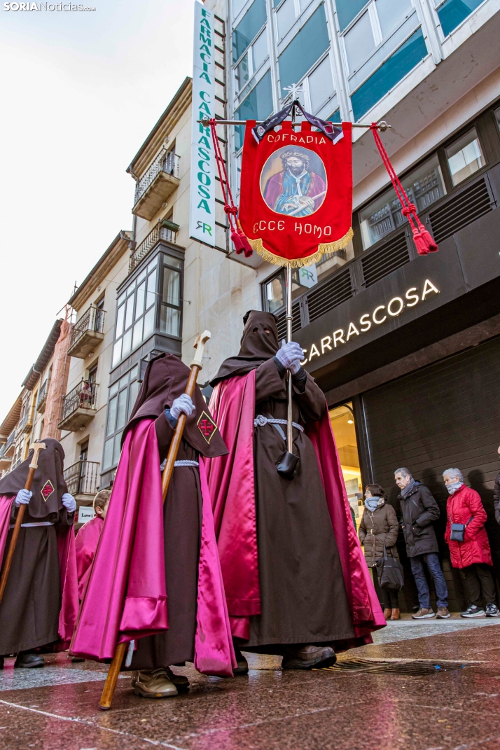 Procesión de la cofradía del Ecce Homo 2025./ Viksar Fotografía
