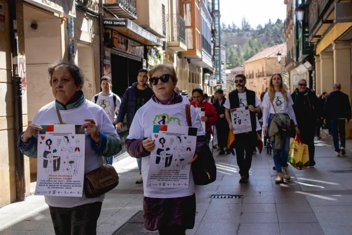 FADISO realiza su &lsquo;paseo saludable&rsquo; para concienciar de la importancia de los buenos h&aacute;bito