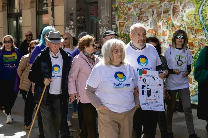 FADISO realiza su &lsquo;paseo saludable&rsquo; para concienciar de la importancia de los buenos h&aacute;bito