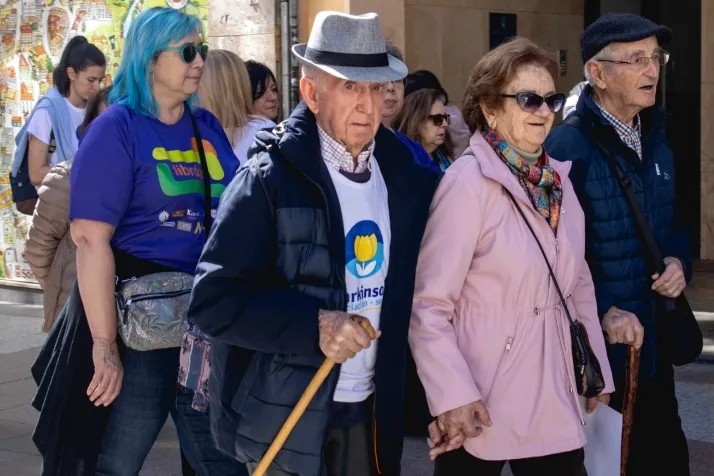 FADISO realiza su &lsquo;paseo saludable&rsquo; para concienciar de la importancia de los buenos h&aacute;bito