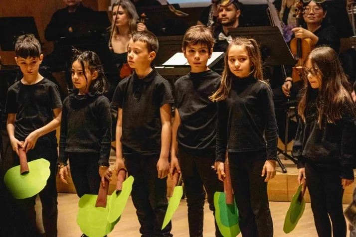 FOTOS | 500 ni&ntilde;os participan en la interpretaci&oacute;n de 'El Carnaval de los Animales' en el Conserv