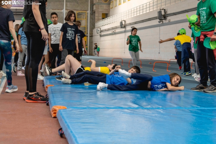 Medio millar de escolares conviven en el encuentro Intercras / Isaac Cosin Gil