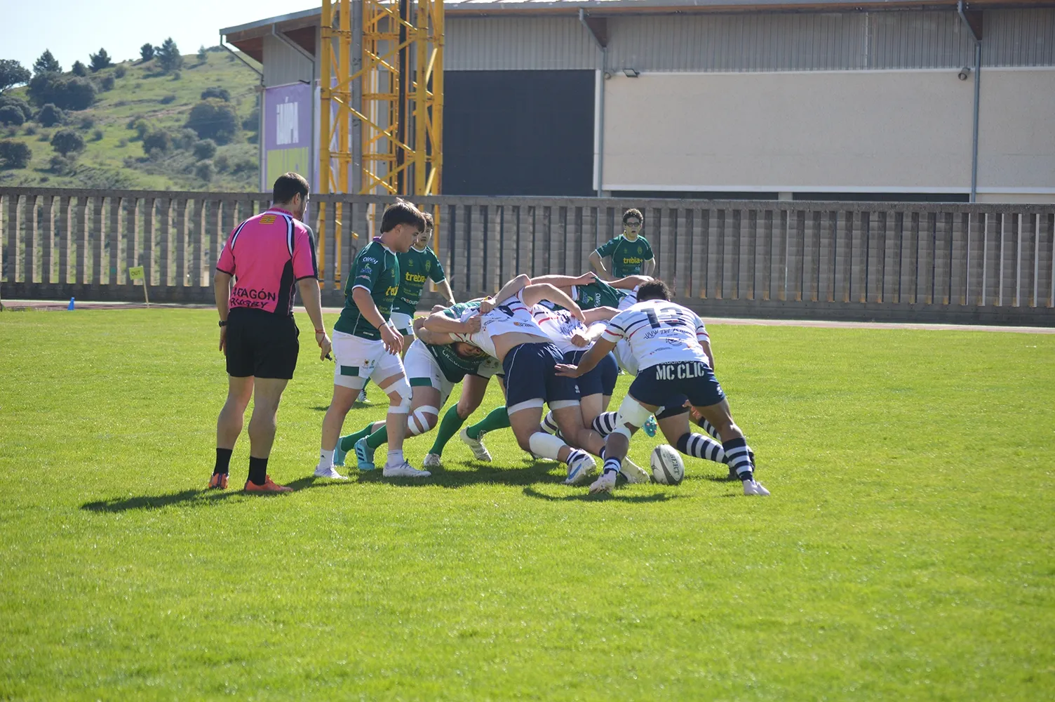 Foto 2 - Gran actuaci&oacute;n soriana en la Copa de Arag&oacute;n de Rugby Seven 2025