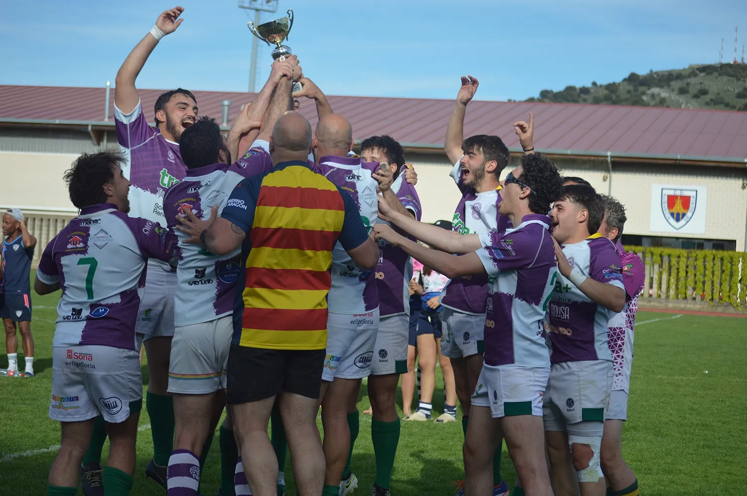 Foto 9 - Gran actuaci&oacute;n soriana en la Copa de Arag&oacute;n de Rugby Seven 2025