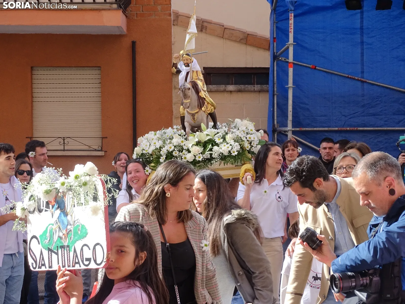 Una imagen del acto previo del Catapán en la cuadrilla de Santiago. /PC