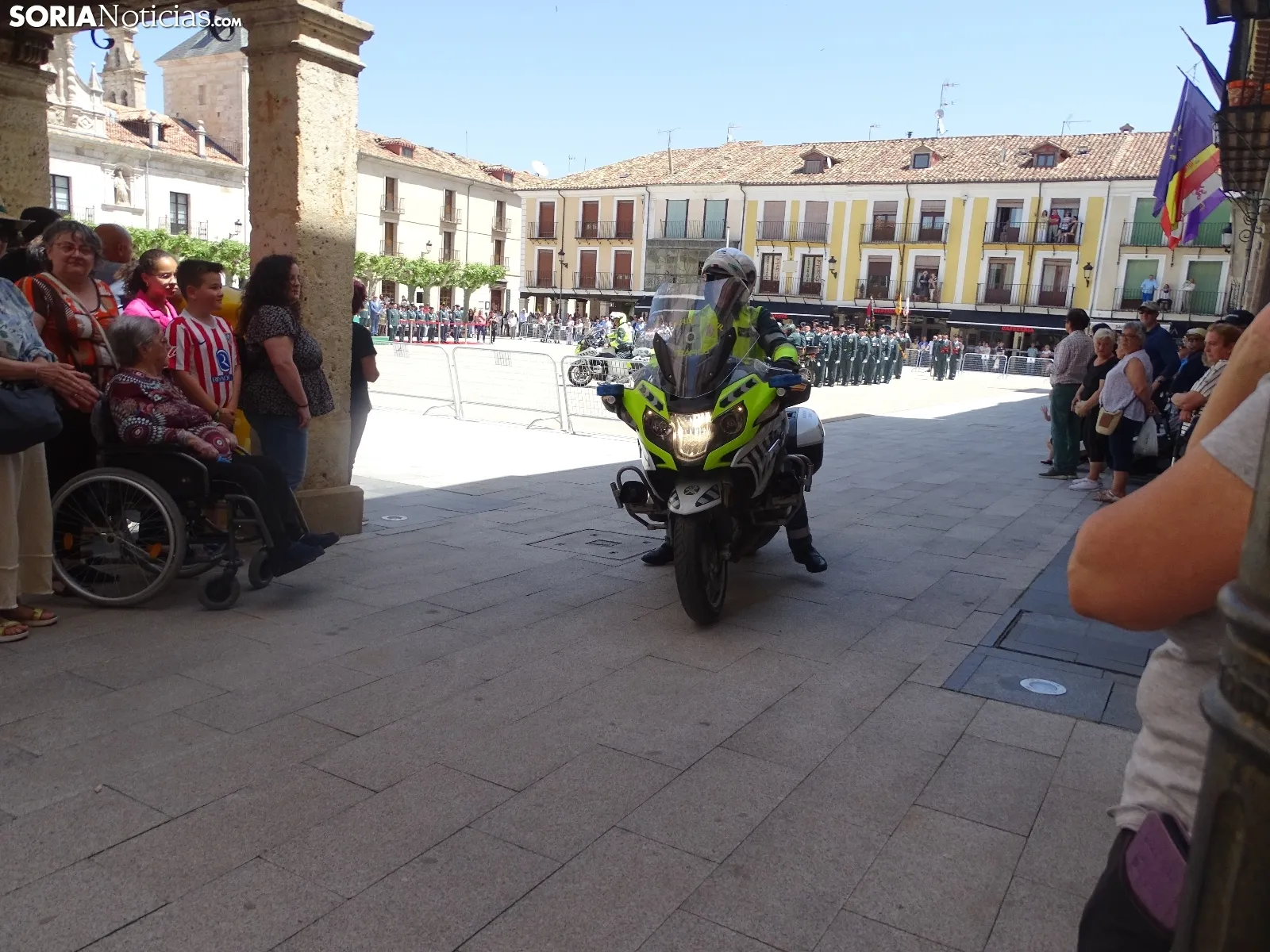 Una imagen de este 'benemérito' mediodía en El Burgo. /PC