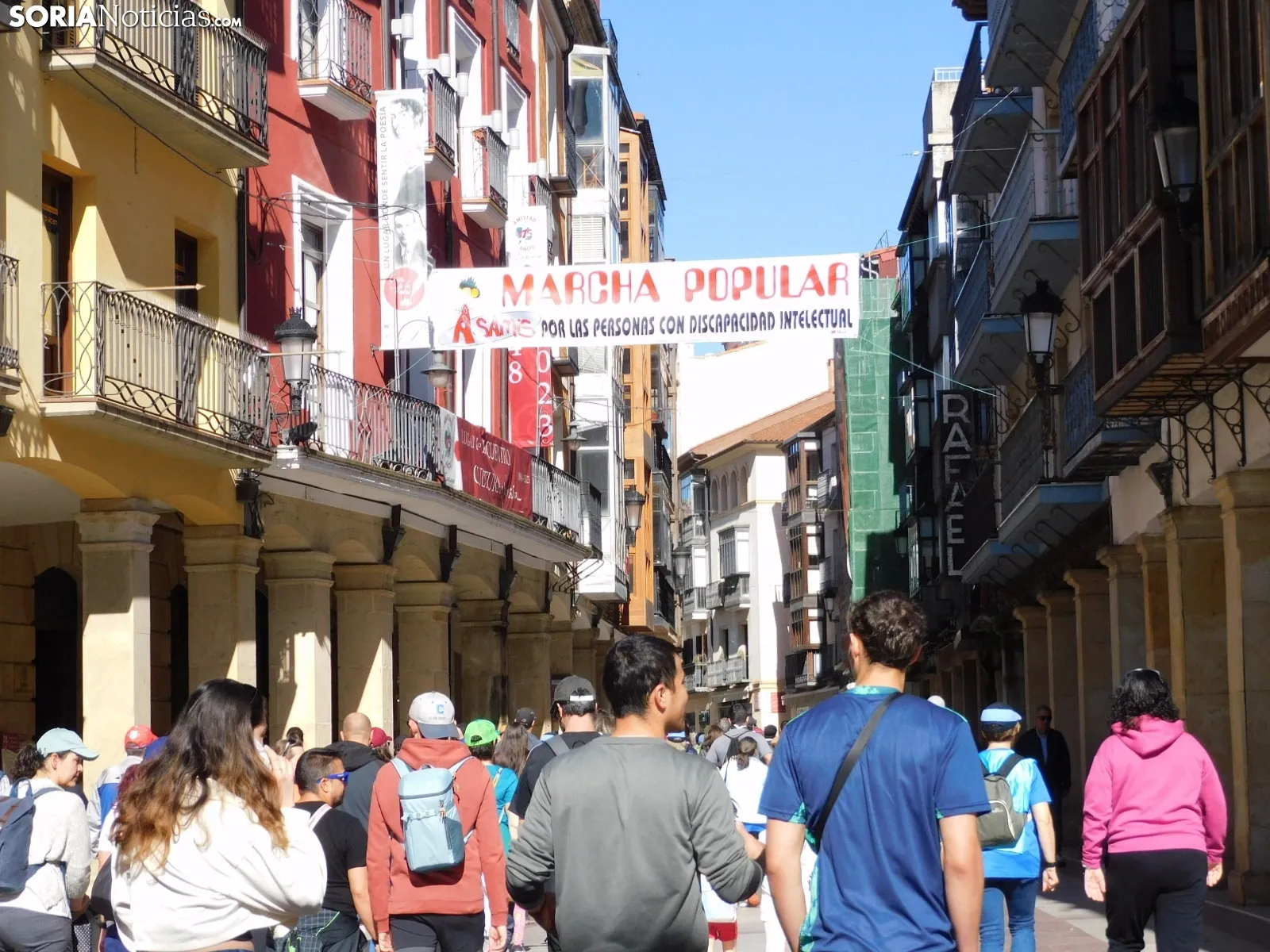 Foto 10 - Soria se vuelca con ASAMIS: multitudinaria marcha por la solidaridad y la inclusi&oacute;n laboral