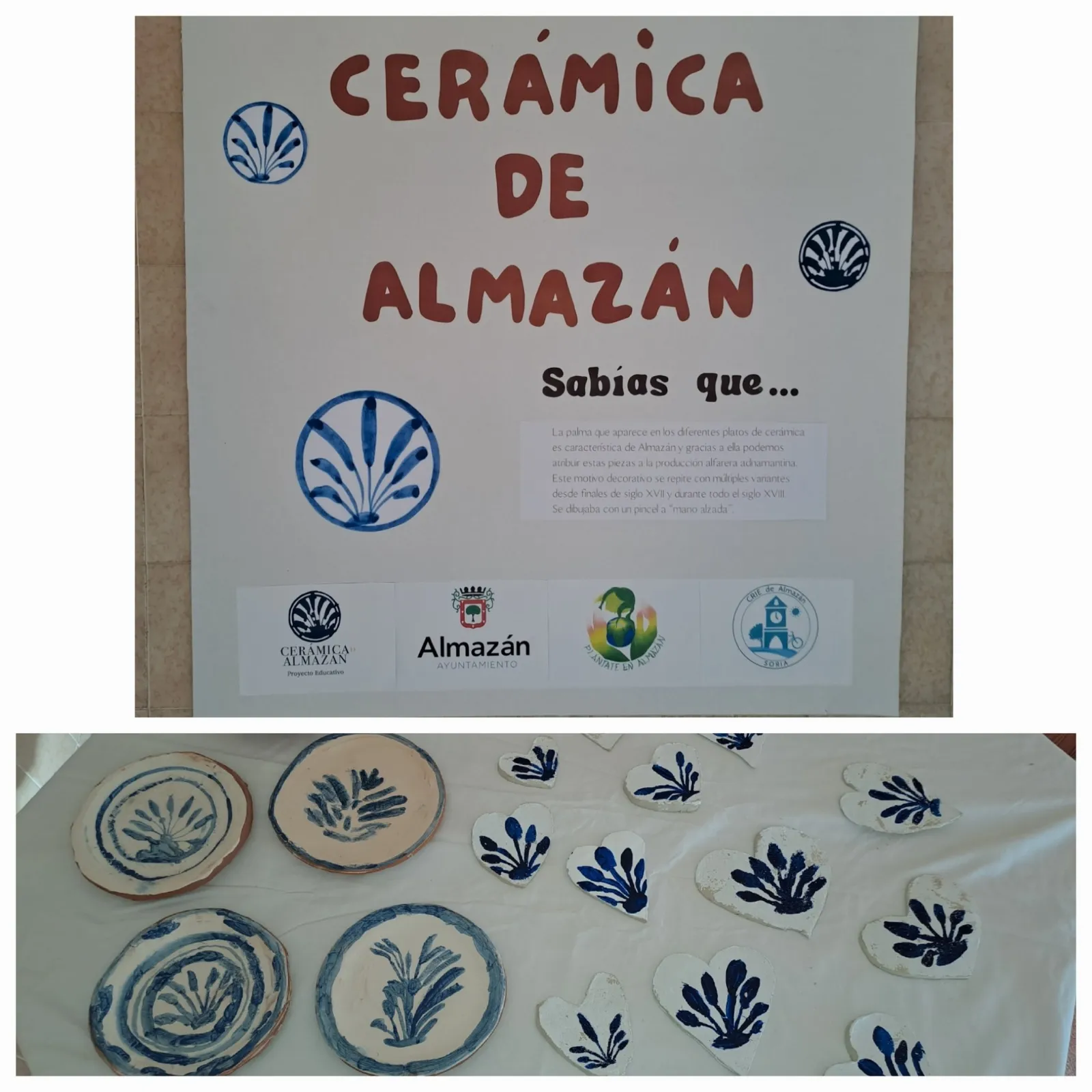 Foto 2 - La cer&aacute;mica de Almaz&aacute;n recorrer&aacute; la provincia con una exposici&oacute;n itinerante 